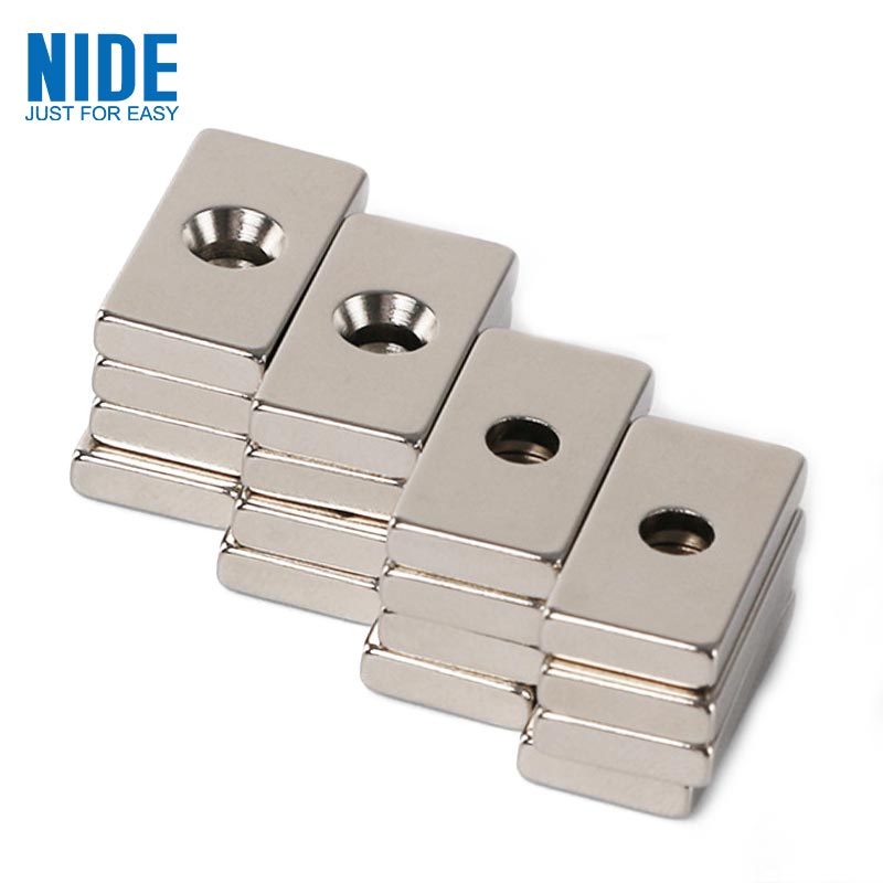 مربع قوي Neodymium مقناطیس Sintered NdFeB مقناطیس سوري سره